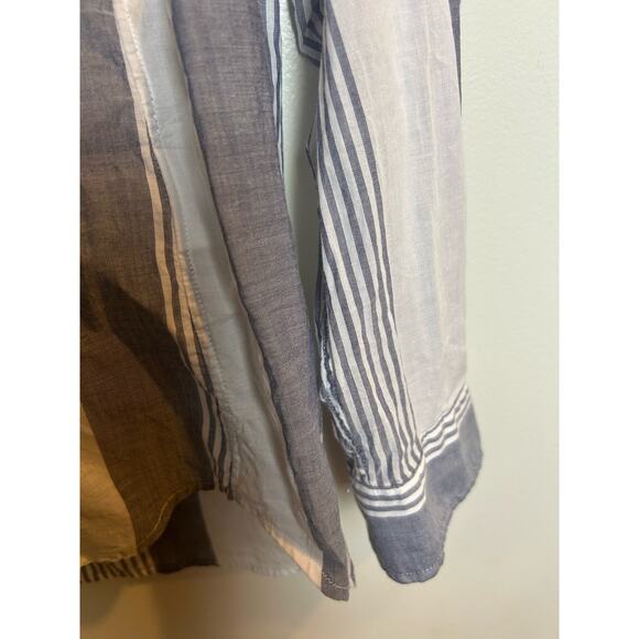 Grayson The Hero Striped Button Down Shirt Size XL Classic Striped Long Sleeve - Picture 5 of 8